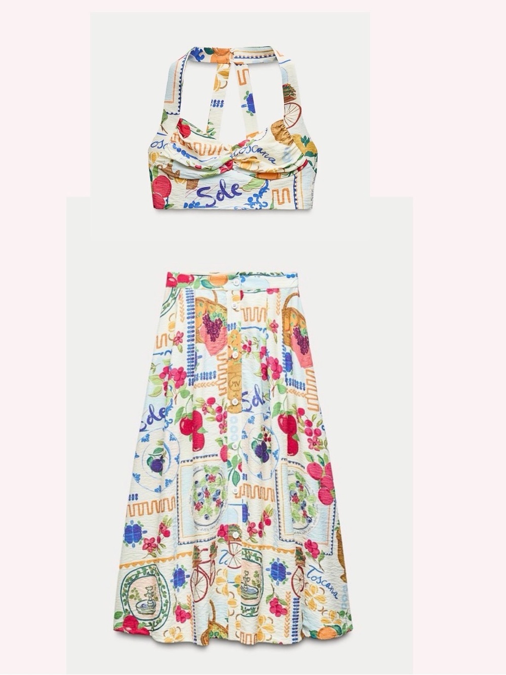 Zara Italian summer set